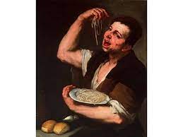 畫裡的美食-吃義大利麵的人 客家經典料理的半壁江山-四炆