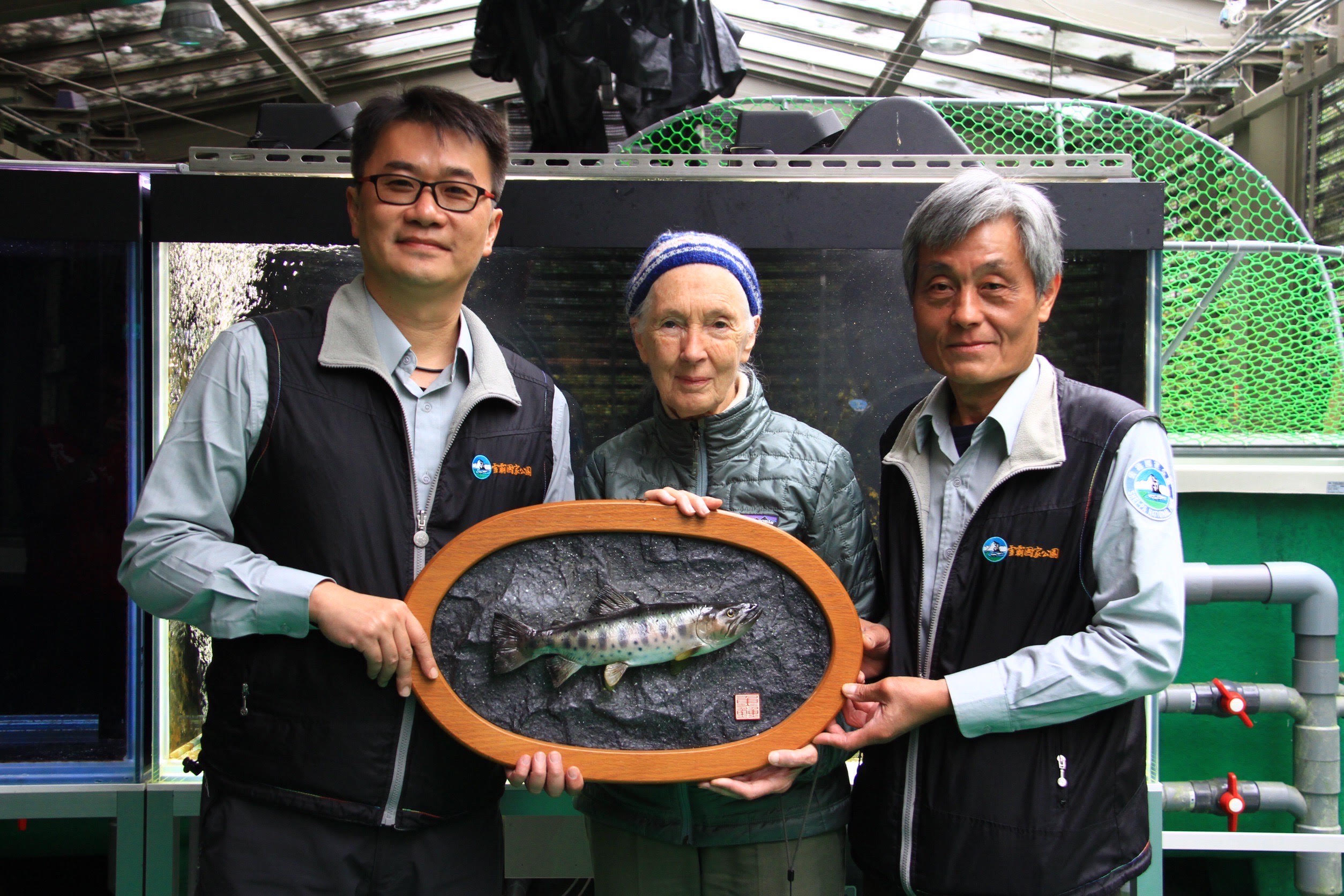 復育臺灣國寶魚櫻花鉤吻鮭逾20年，廖林彥主任榮獲綠色奧斯卡表揚！