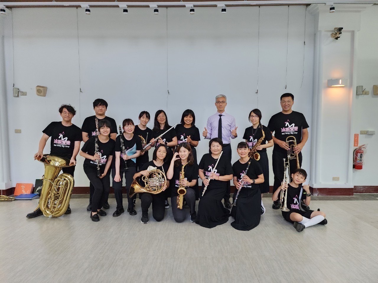 國文、合唱、指揮和管樂都是最愛，楊德威老師邀請愛樂者沐浴在管樂的音樂世界中