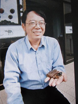 講義英雄---臺灣最多化石的研究者  王良傑