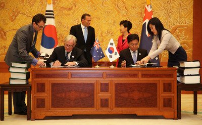 澳韓日談FTA 經貿連橫新戰局