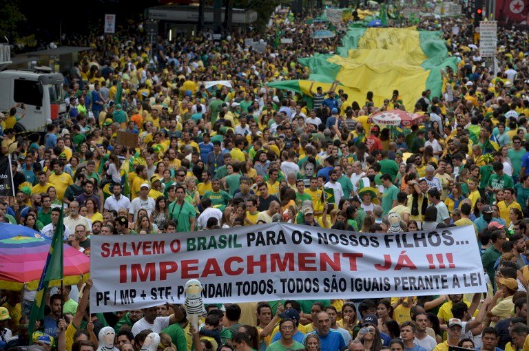 巴西啟動彈劾總統程序 政治危機延燒