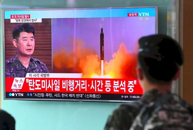 北韓試射ICBM飛彈 南韓通過譴責案