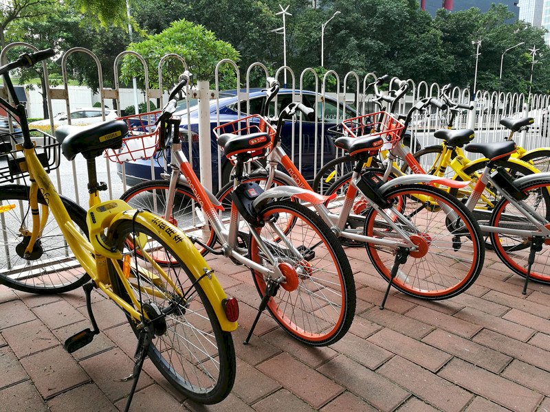 廣東惠州擬為共享單車加圍欄