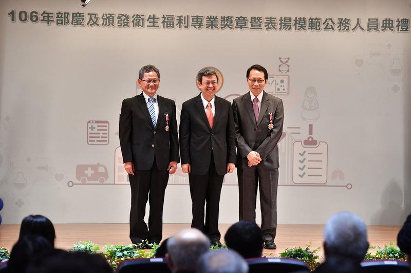 衛福部慶 副總統：對台灣衛福發展有信心