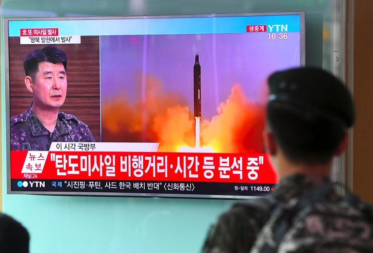 北韓發射飛彈 歐盟籲停止挑釁行動