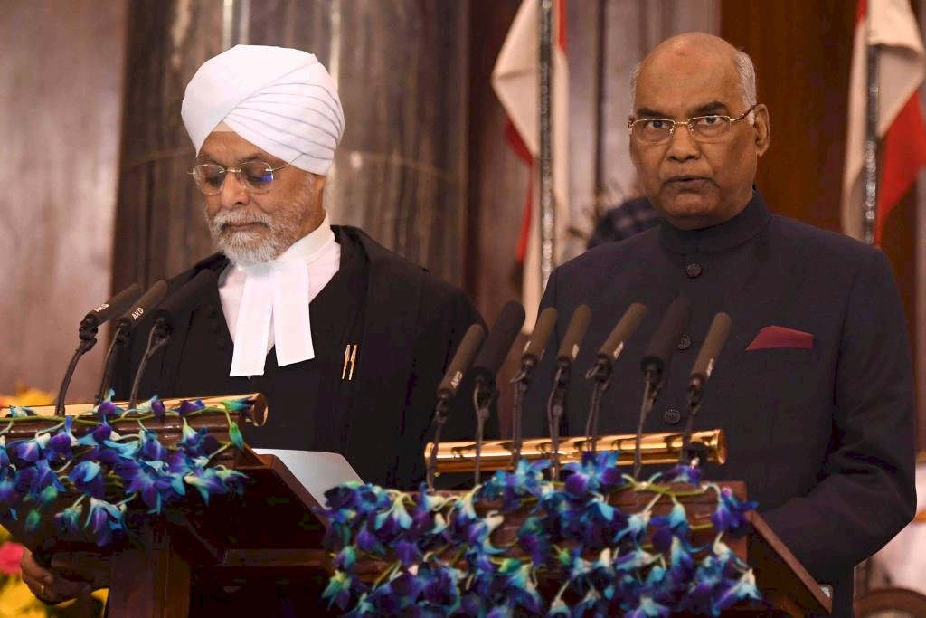 印度第二位賤民出身總統宣誓就職