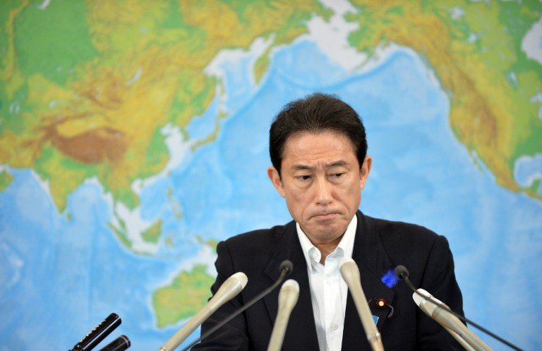 日本首相之爭 前外相岸田對減稅態度保留