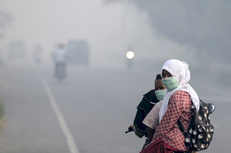 印尼林火霾害再起 5省進入緊急狀態
