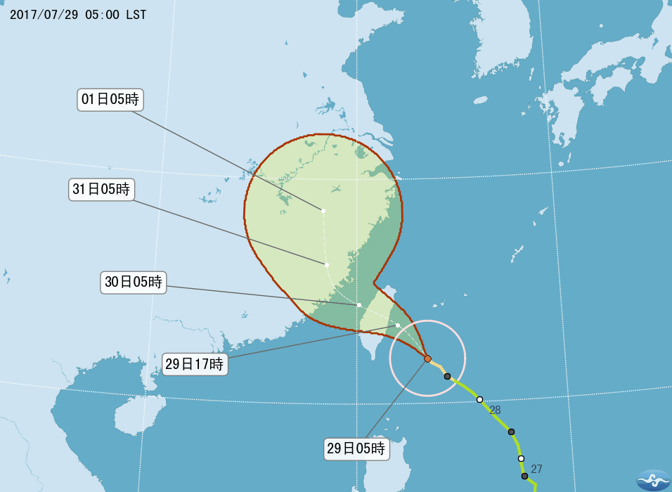 颱風尼莎襲台 多國際航班異動取消