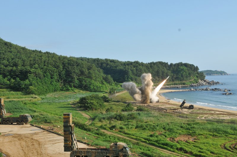 北韓又射彈 韓美聯合演習秀反導彈戰力
