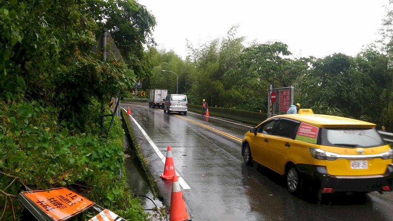 海棠颱風來襲 阿里山公路今晚封閉