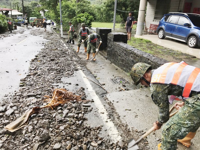 颱風過境 131傷1失蹤