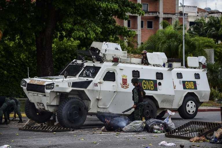 疑政變未遂 委內瑞拉軍方稱平息恐攻
