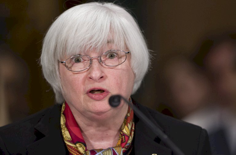 葉倫：低通膨恐暫時性 Fed需逐步升息