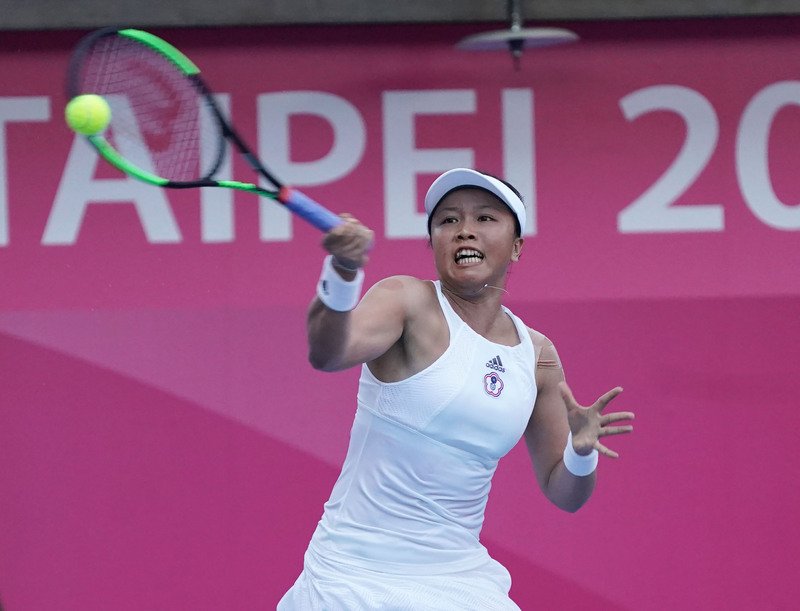 世大運網球女單 李亞軒晉級金牌戰