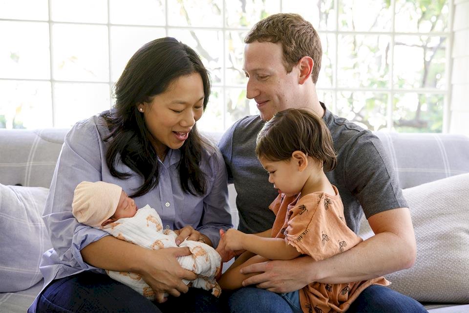 臉書創辦人祖克柏 分享次女出生喜訊