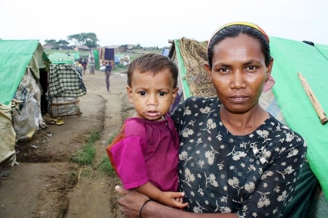 緬甸洛興雅逃難潮 印尼穆斯林憤怒抗議