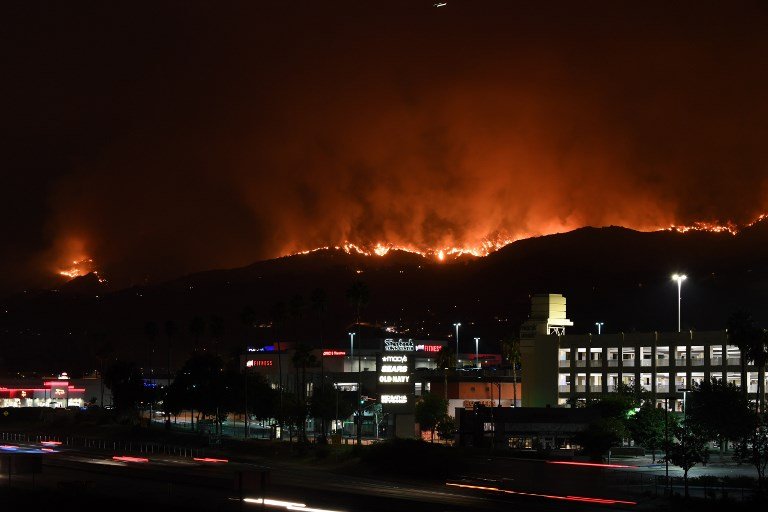 洛杉磯大火 數以百計民眾被迫撤離