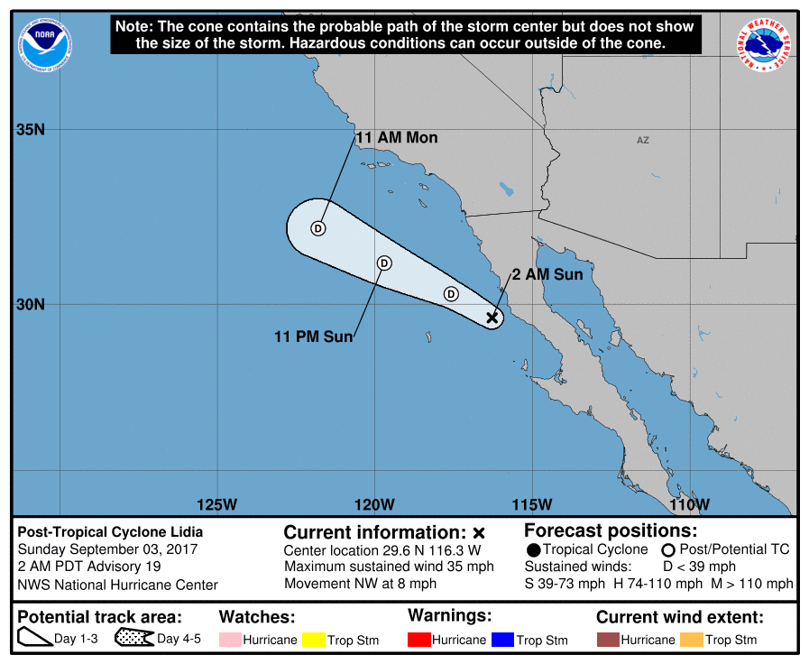 熱帶風暴利迪亞襲墨西哥 至少7死