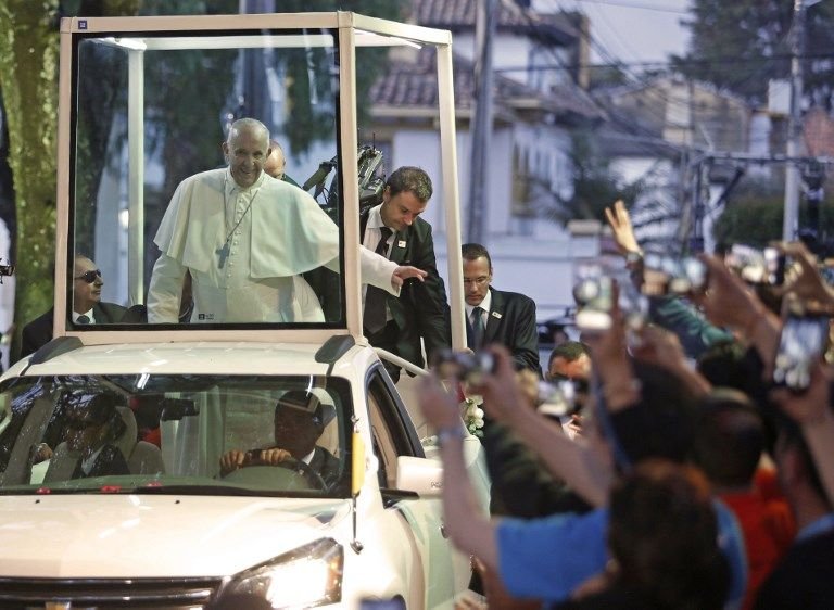 教宗訪南美 盼哥倫比亞委內瑞拉和平穩定