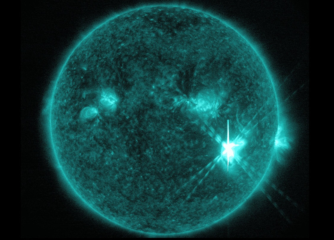 近10年最強太陽閃燄 NASA公布影像