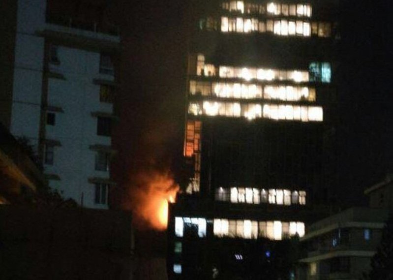 孟買大樓大火 6死18傷