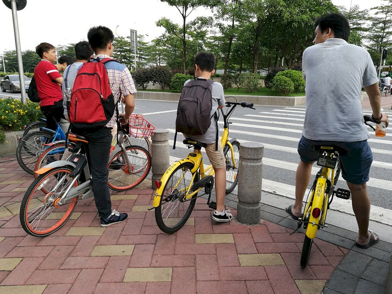 廣州約四成民眾使用共享單車