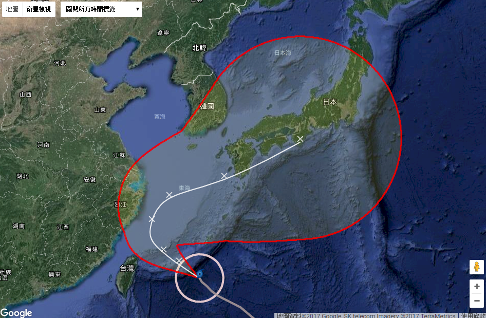 颱風泰利恐襲日 估週末影響九州