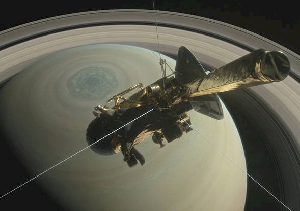 卡西尼號吻別土星 20年探索旅程將告終