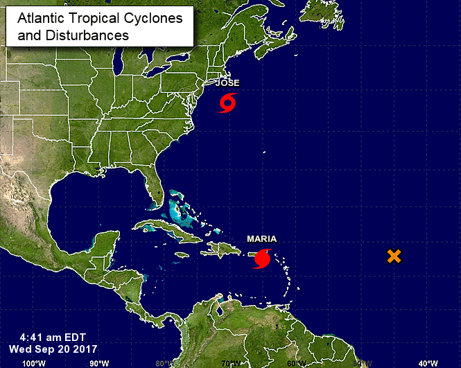 5級颶風瑪莉亞 在波多黎各登陸