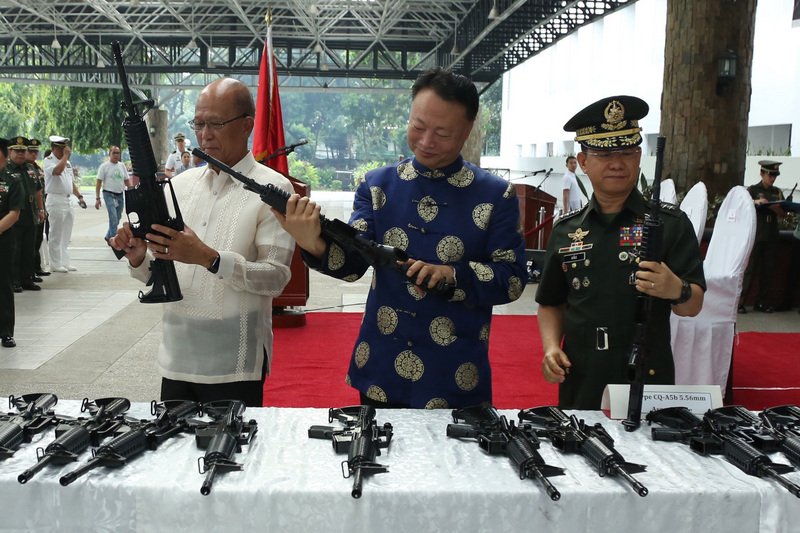 助菲律賓因應威脅 北京再捐武器