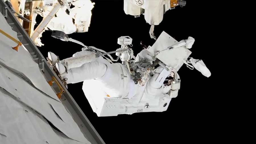 國際太空站開光點眼 裝上新攝影機