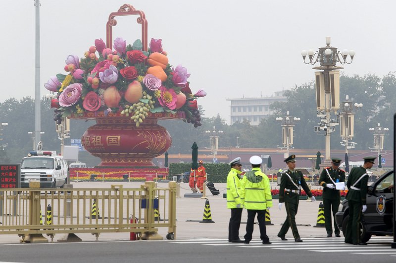 中共建政70年閱兵 北京進入安保模式
