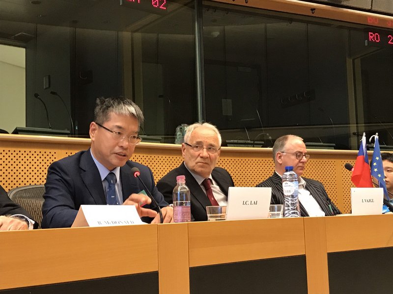 賴怡忠談台灣重要性 盼與歐盟深化合作
