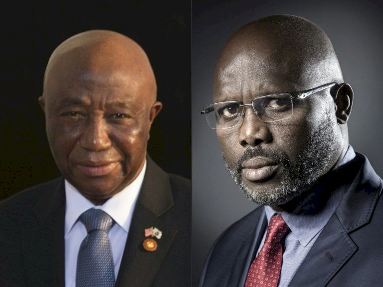 賴比瑞亞總統決選和平結束 開始計票