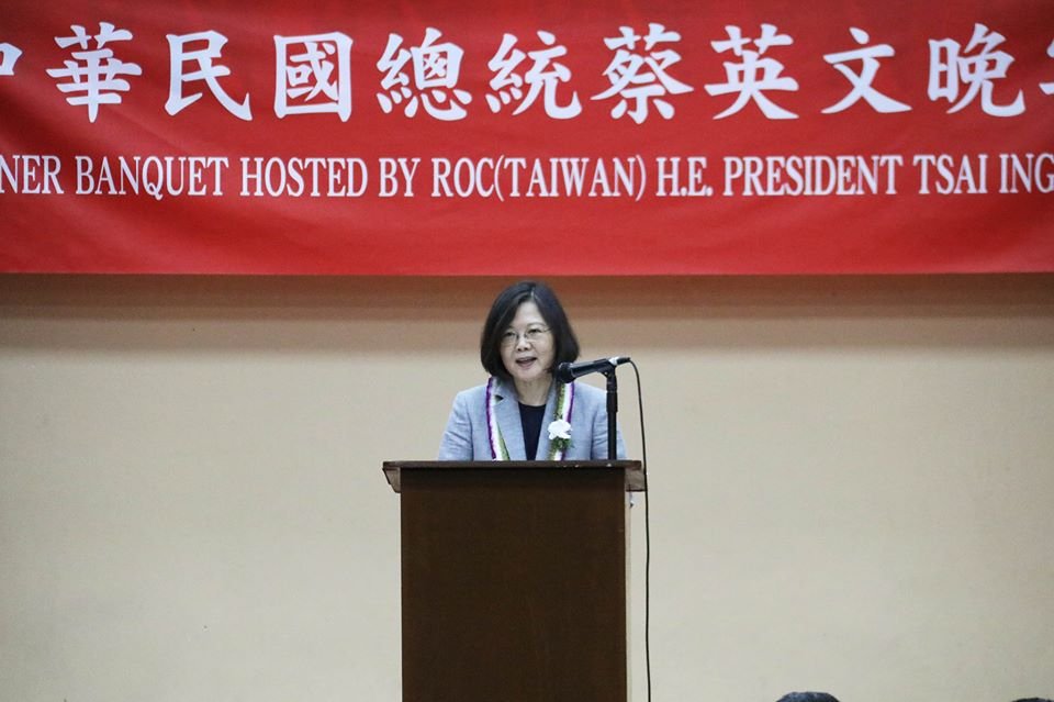 感謝駐地人員 總統：你們是馬國眼中的台灣