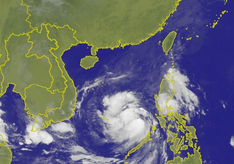 第23號颱風丹瑞生成 對台灣無影響