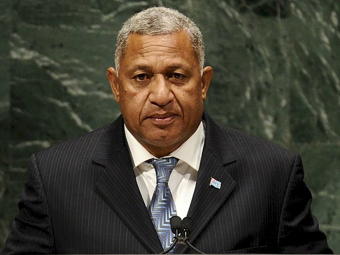 氣候變遷 斐濟總理籲全球緊急行動