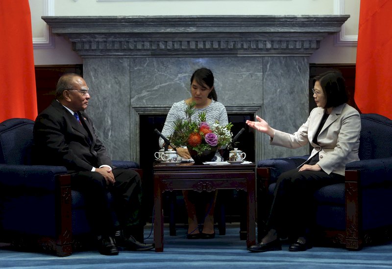 總統：吉里巴斯是台灣忠實盟友