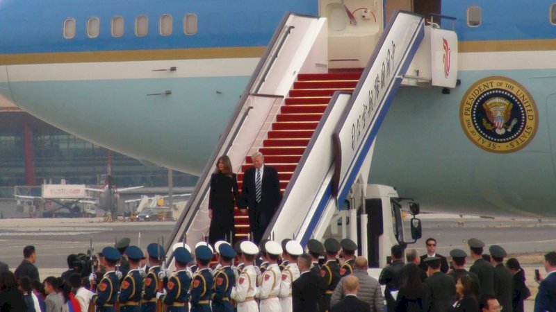 川普訪中國  雙方簽署90億美元協議