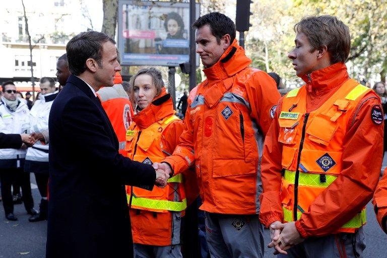 巴黎恐攻2週年 法國總統出席儀式