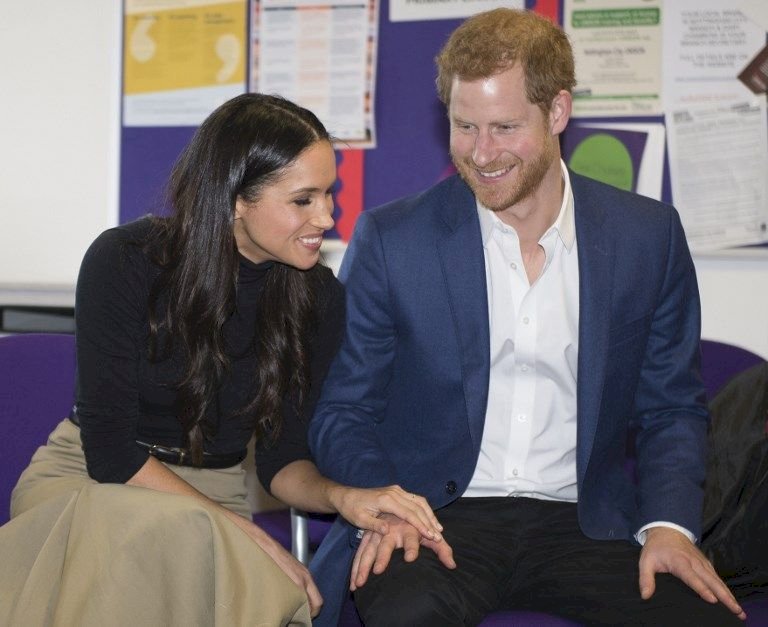 哈利與未婚妻首度一同參加王室活動