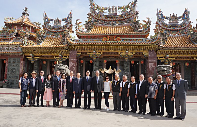 吳敦義訪泰 祈求國泰民安兩岸和平