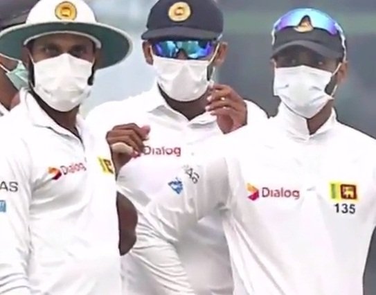 印度斯里蘭卡板球賽 頂濃霾繼續打