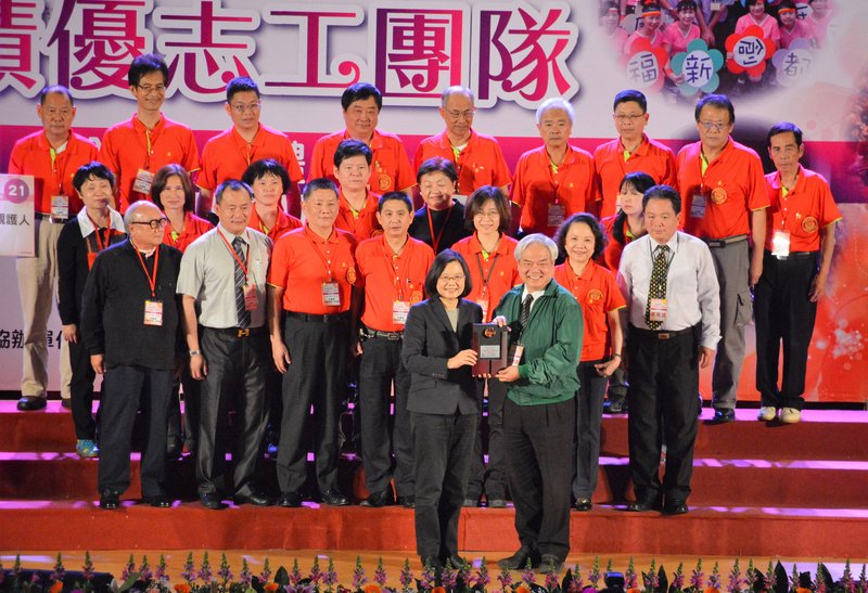 國際志工日 總統：志工讓台灣更美好