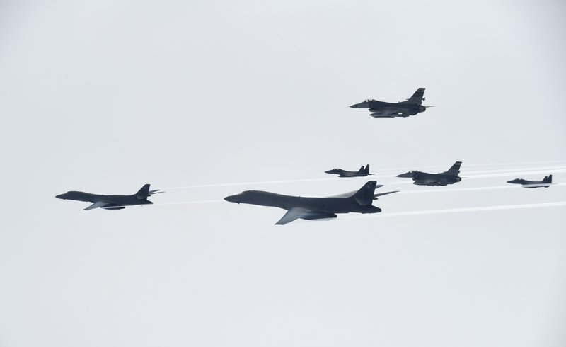 韓媒：美B-1B轟炸機將飛越朝鮮半島