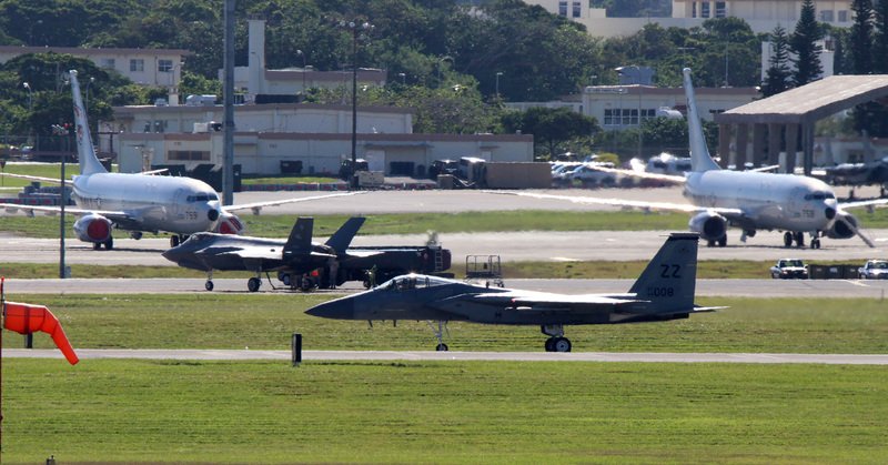 逾10架美軍軍機飛抵沖繩 日媒研判跟裴洛西有關