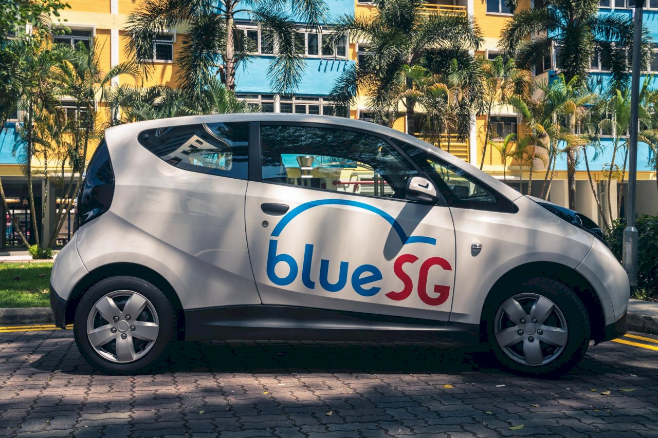 新加坡推電動車共享服務 預防交通壅塞
