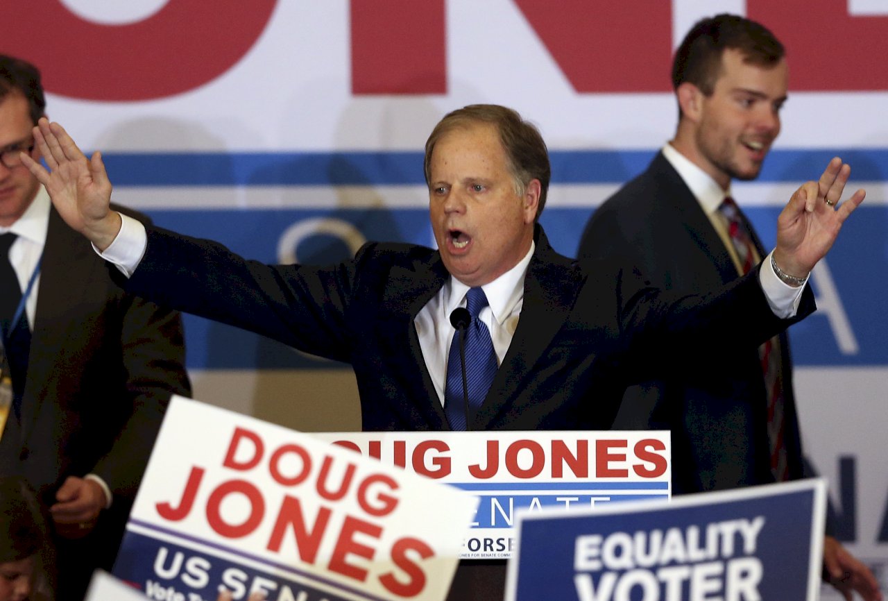 阿拉巴馬州將確認 瓊斯當選聯邦參議員